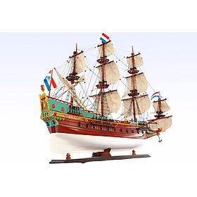 Mô hình tàu gỗ trang trí thuyền chiến Batavia (lắp ráp sẵn)