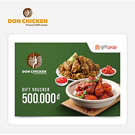 Giftpop - Phiếu Quà Tặng Don Chicken 500K