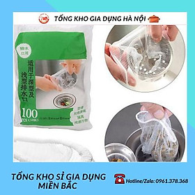 Mua SET 30-100C Túi Lọc Rác  Lọc Rác Thức Ăn Thừa Thông Minh Cho Bồn Rửa Chén Bát 1327 Tổng Kho Sỉ Gia Dụng
