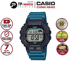 Đồng Hồ Nam Dây Nhựa Casio Standard WS-1400H-3AVDF Chính Hãng - WS-1400H-3A Pin 10 Năm