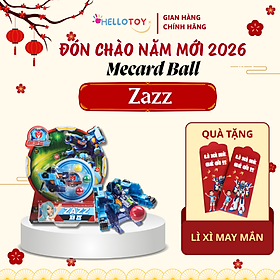 Đồ Chơi Xe Hơi Biến Hình MECARD BALL Zazz - Hellotoy