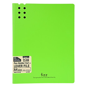 Bìa 1 Kẹp Guangbo Fizz A4 2385 - Xanh Lá