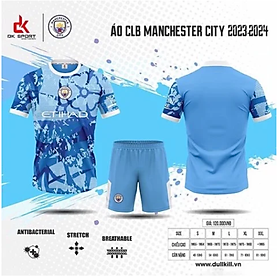 Quần áo Bóng Đá HD CLB Man City Xanh Biển 23/24 - Mẫu mới nhất