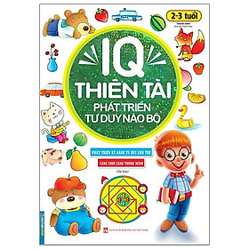 IQ Thiên Tài Phát Triển Tư Duy Não Bộ 2 - 3 Tuổi Tái Bản