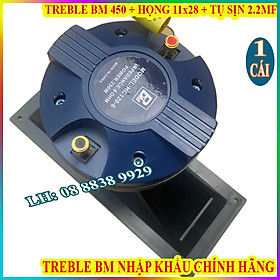 LOA TREBLE KÈN 450 BM CHÍNH HÃNG HÀNG NHẬP KHẨU + HỌNG 11x28 + TỤ SỊN - GIÁ 1 CÁI