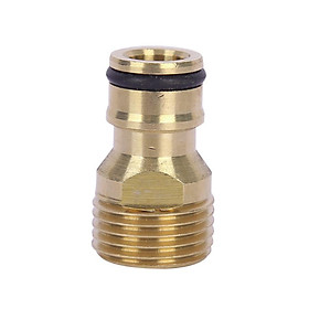 Mua Đầu nối kết nối nhanh ống nước đồng thau ren ngoài 21mm (1/2 Inch)