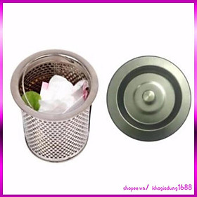 Mua Sọt rác inox  nắp sọt rác inox  sọt đựng rác của bồn rửa bát