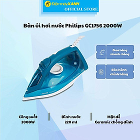 Mua Bàn ủi hơi nước Philips GC1756 2000W - Hàng Chính Hãng