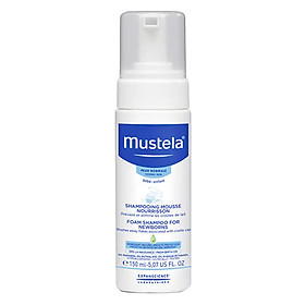 Dầu Gội hỗ trợ điều trị Cứt Trâu Mustela (150ml)