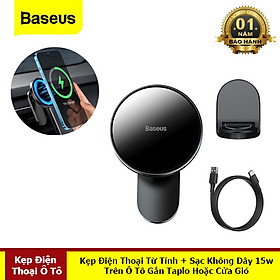Mua Đế Giữ Điện Thoại Tích Hợp Nam Châm Và Sạc Không Dây Dùng Trên Xe Ô Tô Big Energ - Hàng Chính Hãng Baseus