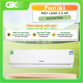 Máy Lạnh Funiki 2.5 HP HSC24TMU - Chỉ giao HCM
