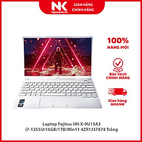 Mua Laptop Fujitsu UH-X-9U13A3 i7-1255U/16GB/1TB/Win11 4ZR1J37874 Trắng - Hàng chính hãng