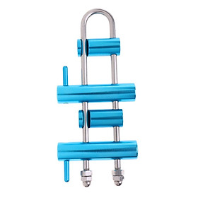 Rappel Rack Descender 4 Bar Twisted Rack Outdoor Rock Climbing   Tool