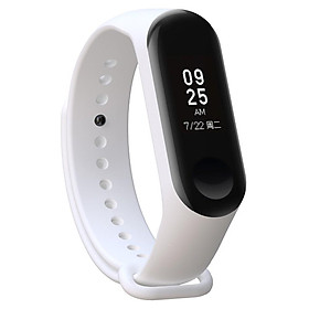 Dây đeo silicone 19 màu tùy chọn cho Xiaomi Mi Band 3 Miband 3 4