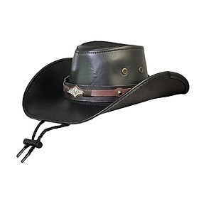 Western Cowboy Hat for Adults Sun Hat Casual Gentleman Jazz Hats Cowgirl Hat
