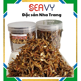 Đặc Sản Nha Trang -Cá Cơm Rim, Cay Cay Xốp Giòn, Seavy Hộp 500g