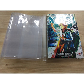 Bookcare Combo 50 Bìa Bọc Truyện Tranh Plastic Cao Cấp Bọc mọi cuốn khổ 11,3x17,6cm