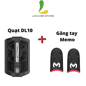 Quạt tản nhiệt MEMO DL10 - Quạt giảm nhiệt cho điện thoại tốc độ cao làm lạnh nhanh chóng - Hàng nhập khẩu