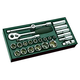 Mua Bộ khay đầu tuýp 25 chi tiết 1/2 inch SATA 09921( hệ inch)