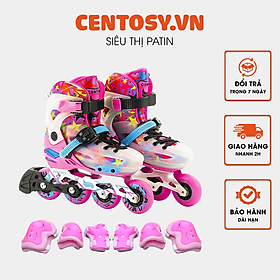 Giày Trượt Patin CenTosy kid pro 1 Tặng Bộ Bảo Vệ Tay Chân