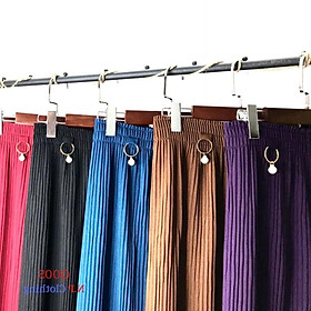 Quần Trung Niên, Mẫu Quần Thun Xếp Ly Ống Rộn Chiều Lưng Thun Trẻ Trung Freesize | Thời trang Nữ
