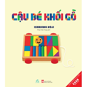 Sách Ehon Nhật bản - Cậu bé khối gỗ