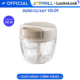 Dụng Cụ Xay Tỏi Ớt LocknLock CKS342BEG, CKS343BEG, CKS344BEG, Hàng Chính Hãng, Kéo Tay - JoyMall