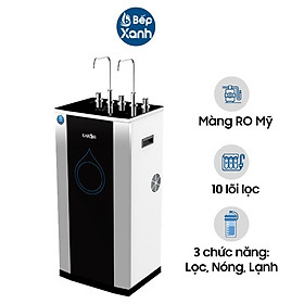 Máy Lọc Nước Nóng Lạnh Karofi KAD-D50 - 10 Lõi Lọc - Hàng Chính Hãng 