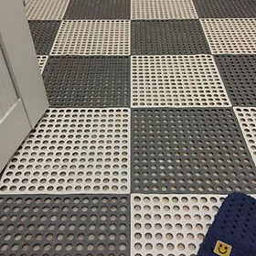 Mua Tấm lót sàn thảm nhựa lỗ kháng khuẩn chống trơn trượt kt30*30 cm  chống trơn hiệu quả
