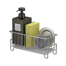 Kệ rổ đựng đồ rửa chén có khay hứng nước HOBBY KRC5 - Inox 304 nhỏ gọn tiện lợi không rỉ sét