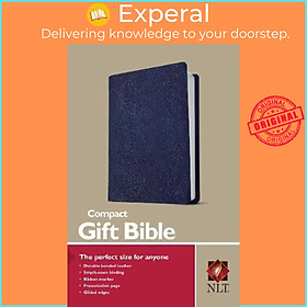 Sách - NLT Compact Gift Bible, Navy by Tyndale (US edition, paperback)