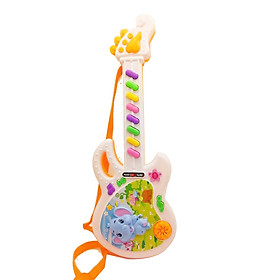 Đồ Chơi Guitar Điện Trẻ Em Cho Bé Chơi Và Học Nhạc