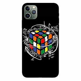Ốp lưng in cho Iphone 11 Pro    Rubik Toán Học