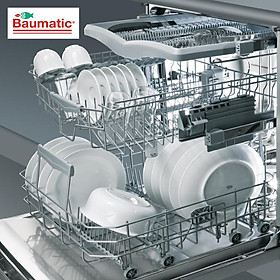 Máy rửa chén Baumatic BDWS640 (14 bộ) - Thương hiệu của Anh 