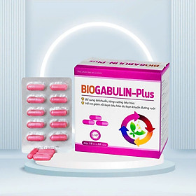 Men tiêu hóa Biogabulin plus 100 viên, tăng cường hệ tiêu hóa, bổ sung lợi khuẩn