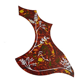 Miếng dán chống xước Có Hoa Văn cho Đàn Guitar