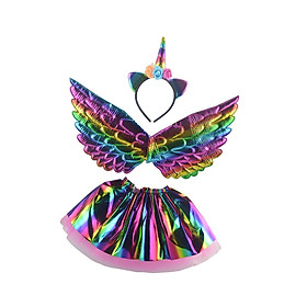 Girls Fairy Costume Set Halloween Cosplay Prop Halloween Kids Butterfly Wing
