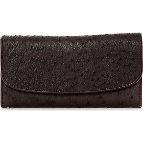 Bóp da đà điểu 3 gấp Huy Hoàng