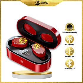 Mua Tai nghe Bluetooth siêu anh hùng IronMan FLOVEME TM09 - Âm thanh tuyệt đỉnh - Mic siêu nhạy - Pin dung lượng lớn - Độ trễ thấp - Hàng chính hãng
