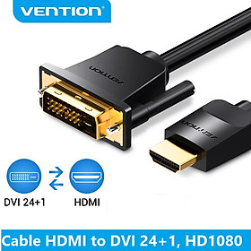 Cáp chuyển đổi HDMI ra DVI Vention dài 1,5m ABFBG - Hàng Chính Hãng
