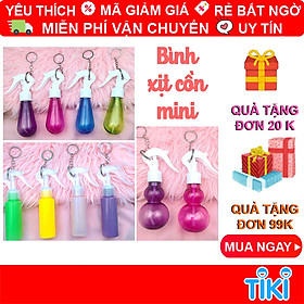 Mua Chai xịt khuẩn mini có móc khóa  bình xịt cồn móc khóa nhỏ gọn tiện lợi