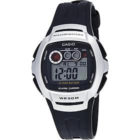 Đồng hồ Nam Casio dây nhựa W-210-1AVDF (46,5 × 40,9 mm ) - Đen
