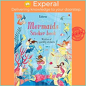 Sách - Mermaids Sticker Book by Fiona Watt (UK edition, paperback)