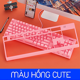 Mua Bàn Phím Cơ Chuyên Game K300 Blue Switch Có Nắp Bảo Hộ Tùy Chỉnh Chế Độ Full Led RGB