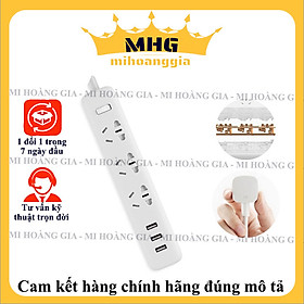 Ổ Cắm Điện Tích Hợp Sạc USB Xiaomi Mi Power Strip - Hàng Chính Hàng