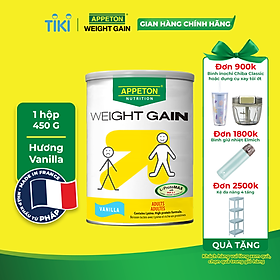 Sữa Appeton Weight Gain cho Người lớn hương Vanilla lon 450g