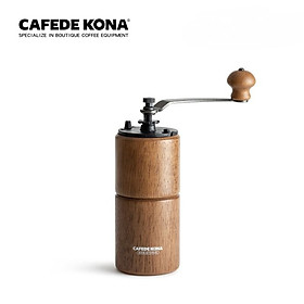 Mua Cối xay cà phê bằng tay thân gỗ lưỡi thép CAFEDE KONA