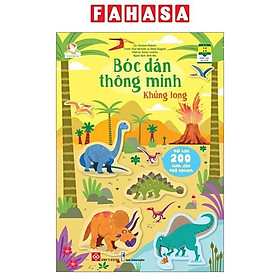 Bóc Dán Thông Minh - Khủng Long (Dành Cho Trẻ Từ 3-8 Tuổi)