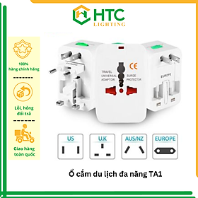 Ổ CẮM DU LỊCH 2 chân, 3 chân (dẹt/tròn)- hàng chính hãng MPE