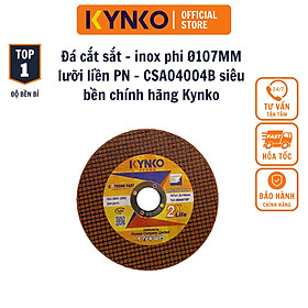 Mua Đá cắt sắt - inox phi Ø107MM lưỡi liền PN - CSA04004B siêu bền chính hãng Kynko